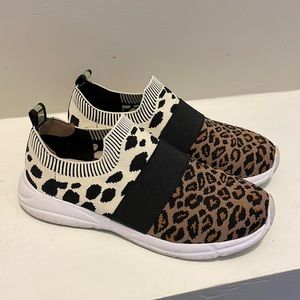 Different animal prints JellyPop slip on shoes